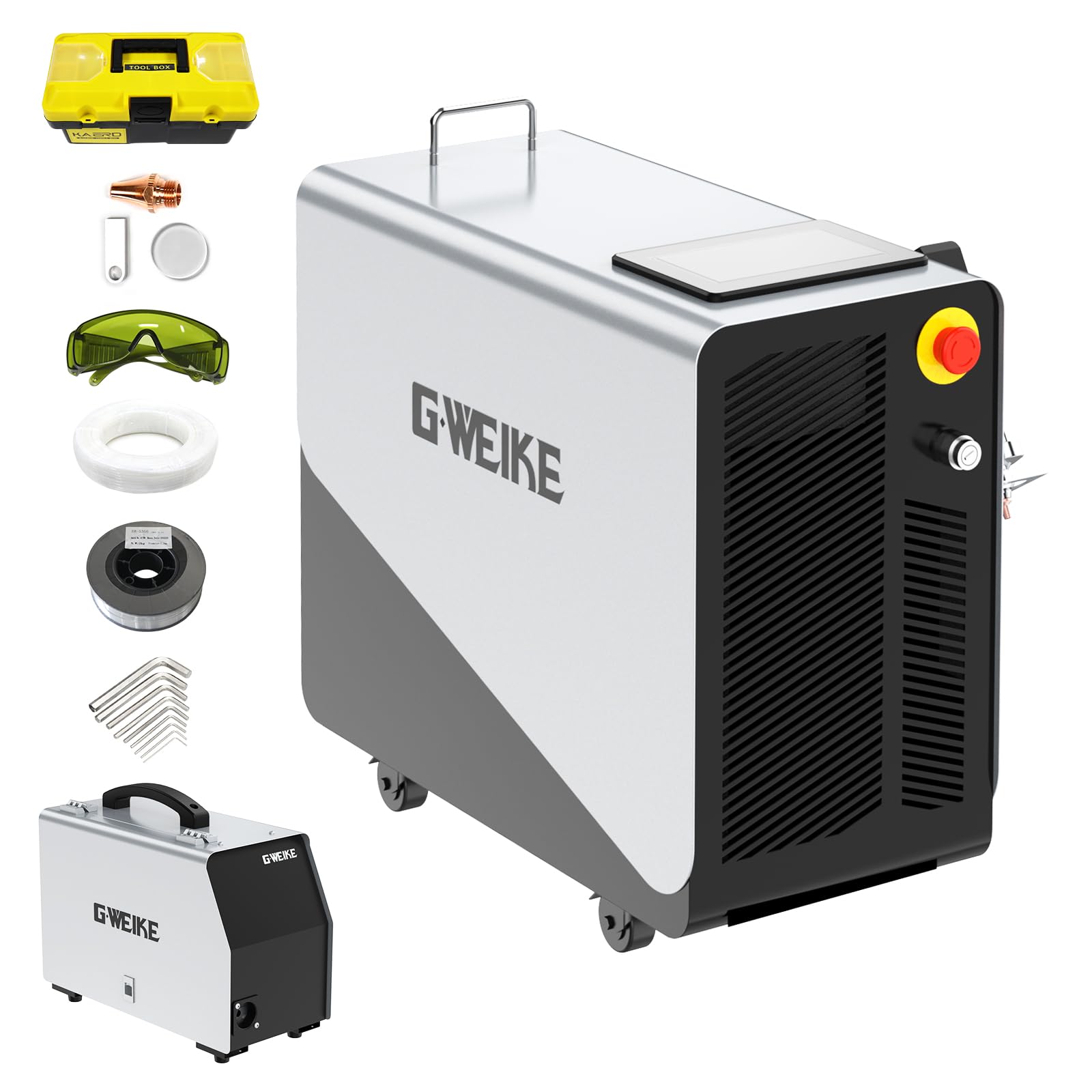 GanWell GW-P1000 Mサイズ DURA-ACE仕様 トラック完成車 GWEIKE M 1200W 6-in-1 Handheld Fiber Laser Welding Machine, 5x